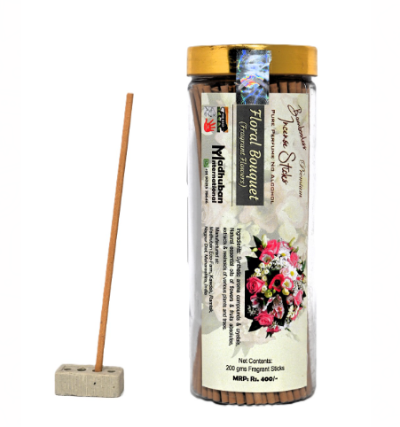 Floral Bouquet - 200 Grams of Premium Bambooless Incense Sticks