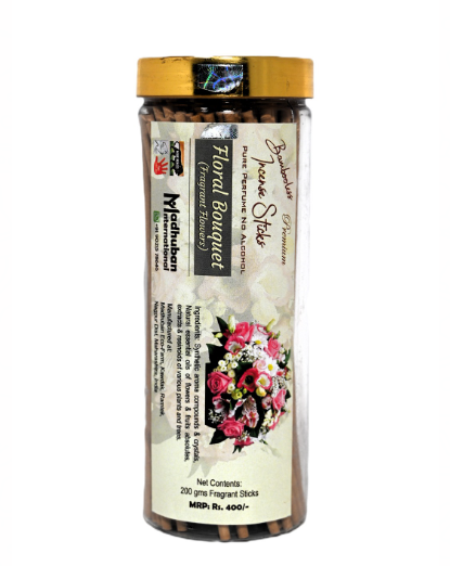 Floral Bouquet - 200 Grams of Premium Bambooless Incense Sticks - Image 3